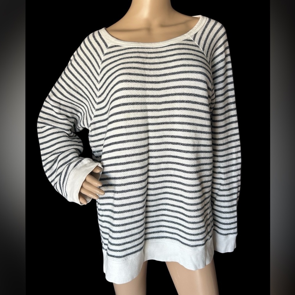 L-Rl Lauren Active Women Size 2x Cotton Athleisure Workout Lounge Sweater Euc!